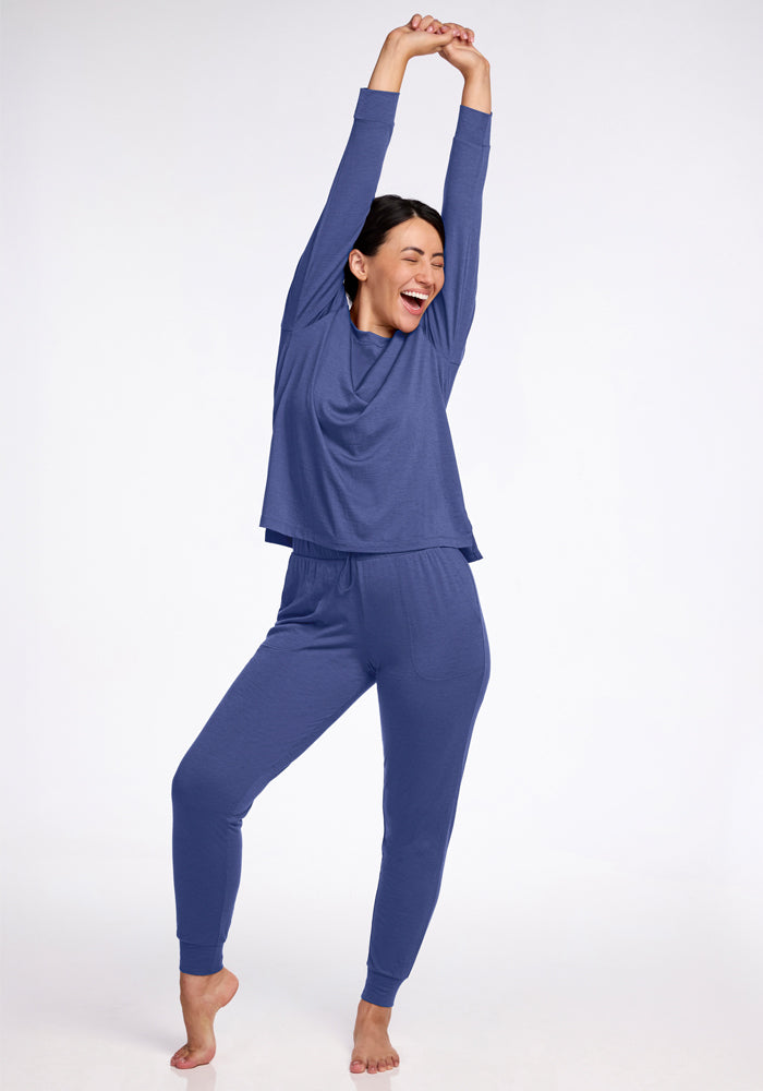 Ashlie Lounge Top • Final Sale Deal! - Cloudy Bay